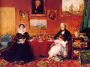 James Holland The Langford Family in their Drawing Room oil painting picture wholesale